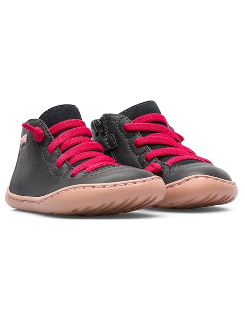 Bota de piel Camper para niña