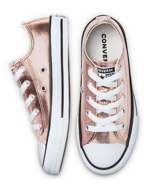 CONVERSE Chuck Taylor All Star Metallic Canvas - OX 670180C Χρυσό