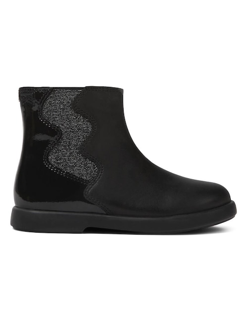 Bota de piel Camper para niña