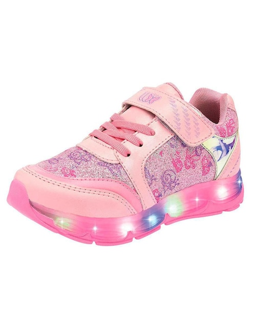 Tenis luz led para niña 1