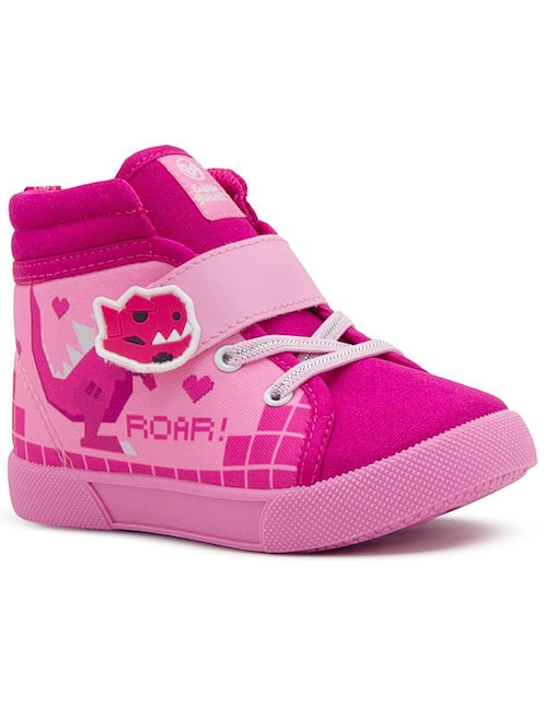 Tenis Bubble Guppies para niña Dinosaurio