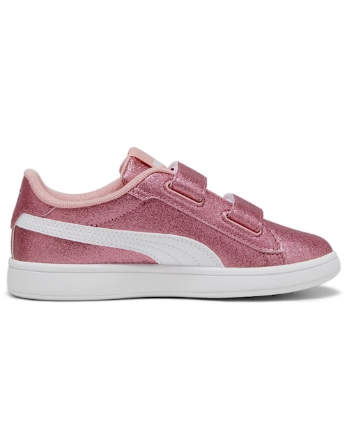 Tenis Puma para niña Smash 30 Glitz Glam V PS