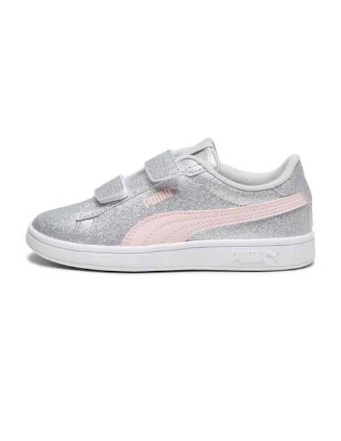 Tenis Puma para bebé niña Smash 3.0