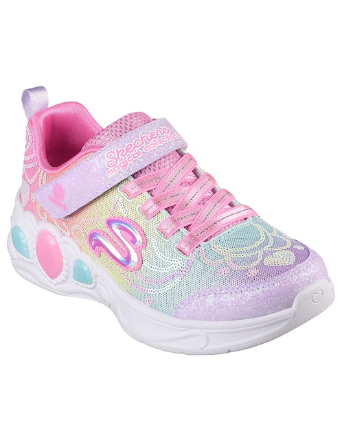 Tenis con luz Skechers para niña Princess Wishes