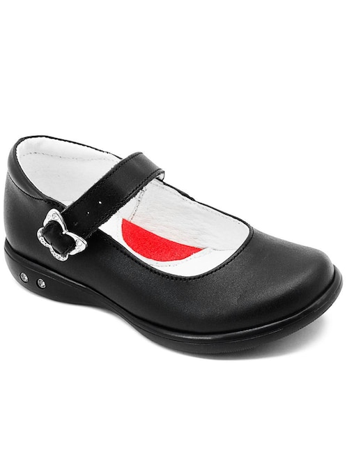 Zapato Mary Jane Karsten de piel para niña