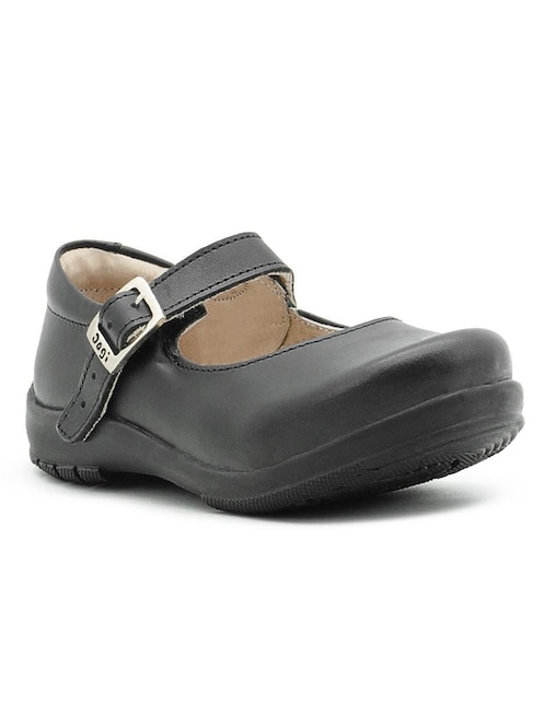 Zapato Back to School de piel para niña 1