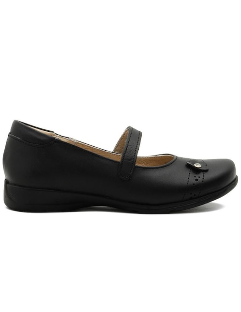 Zapato Dogi Back To School de piel para niña
