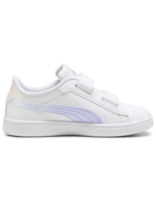 Tenis Puma para niña Smash 30 Holo 20 V PS