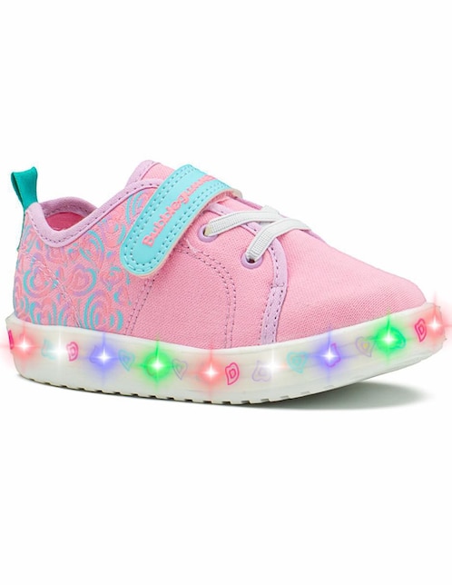 Tenis luz led para niña 1