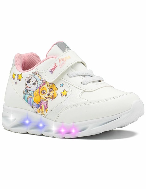 Tenis luz led Tropicana para niña Paw Patrol
