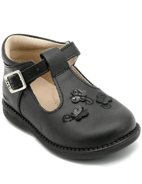 Zapato Dogi de piel para niña
