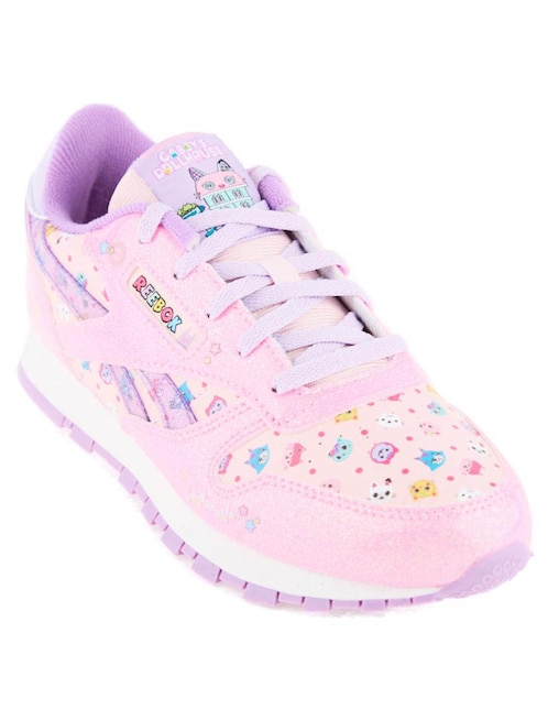 Tenis Reebok para niña Classic Leather Gabby´s Dollhouse