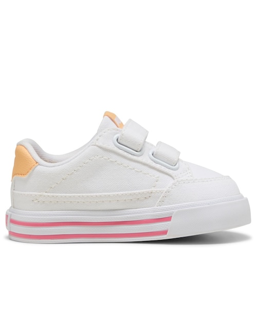 Tenis Puma para niña Court Classic Vulc Fs V Inf