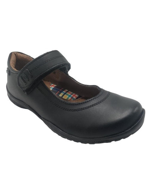 Zapato Coqueta de piel para niña