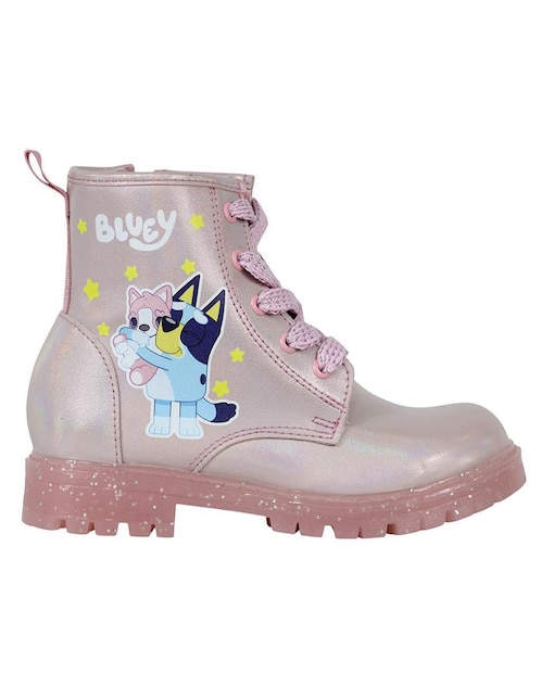 Botín de piel Kuali Shoes Bluey para niña