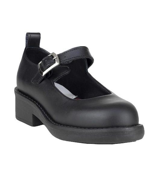 Zapato Chabelo de piel para niña