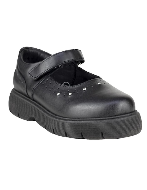 Zapato Chabelo de piel para niña