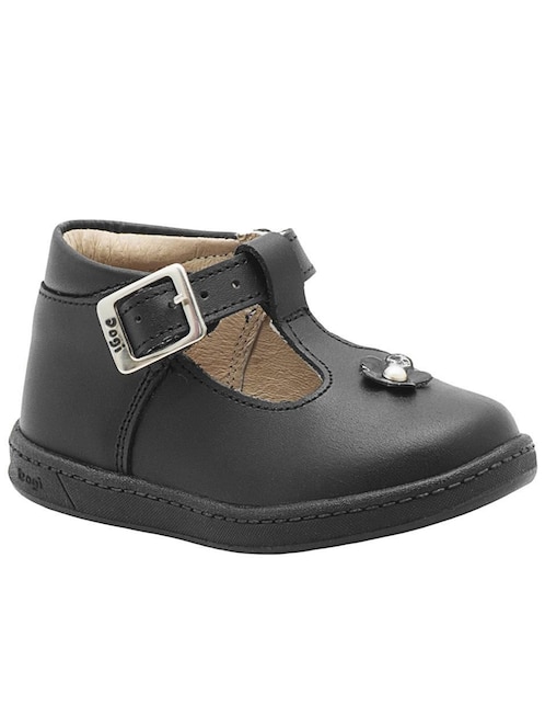 Zapato Dogi Back To School de piel para niña
