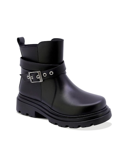 Bota de piel Coqueta para niña