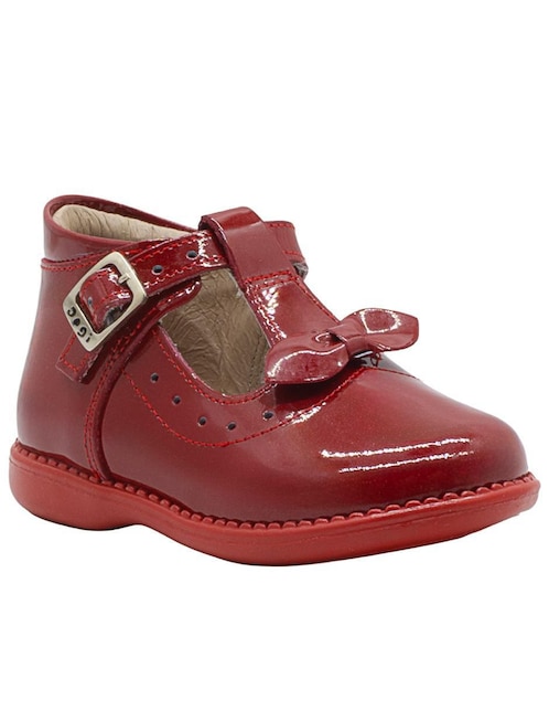 Zapato Dogi Trendy de piel para niña