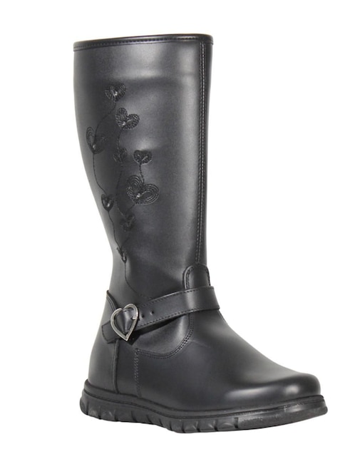 Bota de piel Kuali Shoes para niña