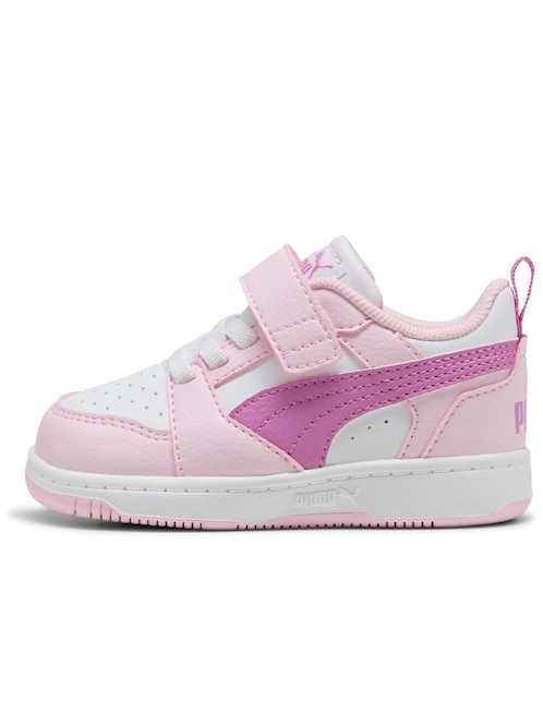 Tenis Puma para niña Rebound V6 Lo AC