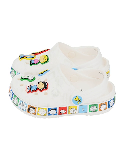 Sandalia Crocs Peanuts Crocband Clog para niña