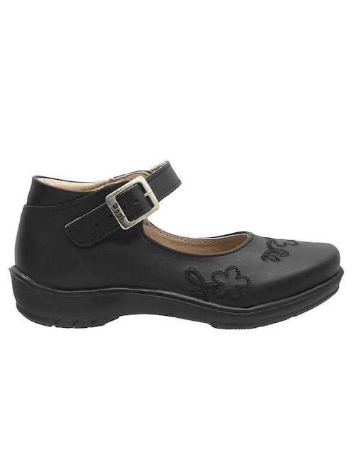 Zapato Back to School de piel para niña 1