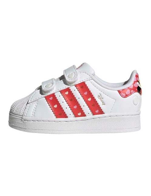 Tenis para infantil niña Superstar Led Lights Cf I 1