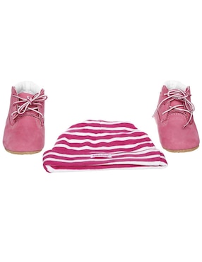 Bota de piel Timberland para bebé niña