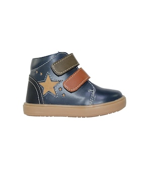 Bota de piel Leon para bebé niño