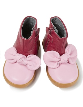 Bota de piel Camper para niña