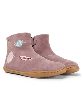 Bota de piel Camper para niña