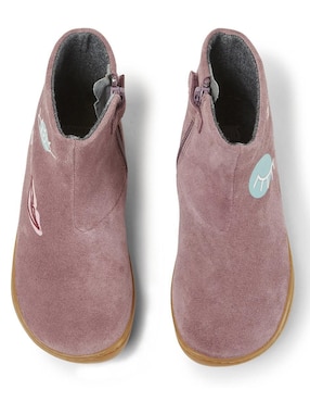 Bota de piel Camper para niña