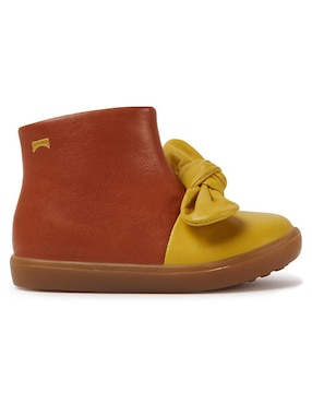 Bota de piel Camper para niña