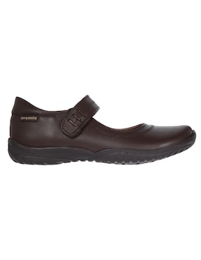 Zapato Coqueta de piel para niña