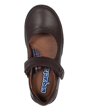 Zapato Coqueta de piel para niña