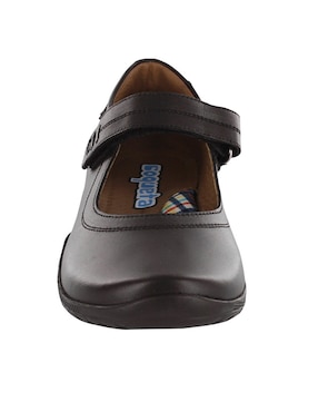 Zapato Coqueta de piel para niña