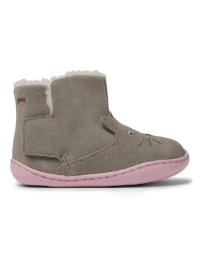Bota de piel Camper para niña