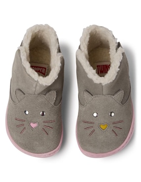 Bota de piel Camper para niña