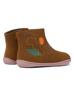 Bota de piel Camper para niña