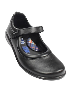 Zapato Coqueta de piel para niña