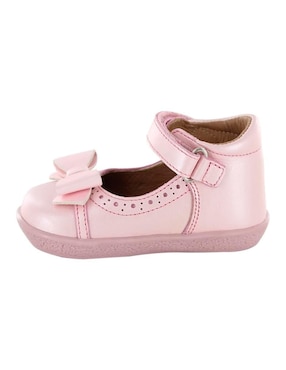 Zapato Coqueta de piel para niña