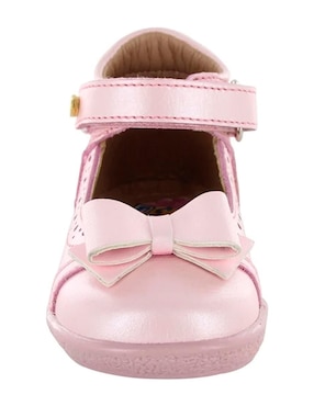 Zapato Coqueta de piel para niña