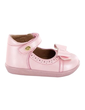 Zapato Coqueta de piel para niña