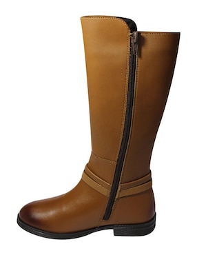Bota de piel Coqueta para niña