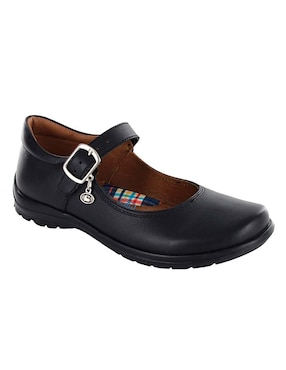 Zapato Coqueta Regreso a clases de piel para niña