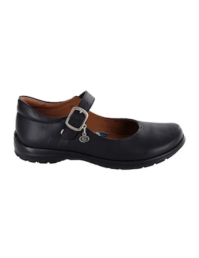 Zapato Coqueta Regreso a clases de piel para niña