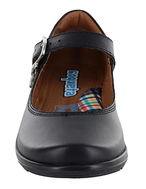 Zapato Coqueta Regreso a clases de piel para niña