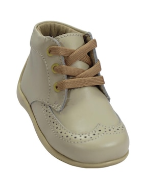 Bota de piel Leon para niña